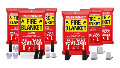 kitchen fire blanket